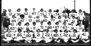 1973 Football Team pius x athletics hall of fame