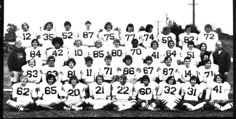 1973 Football Team pius x athletics hall of fame