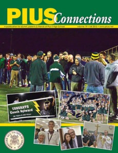 Pius x high school connections magazine