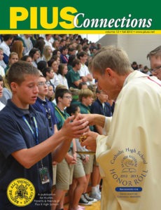 Pius x high school connections magazine