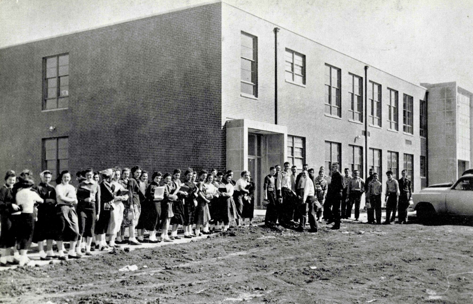 campus 1956 first day alumni