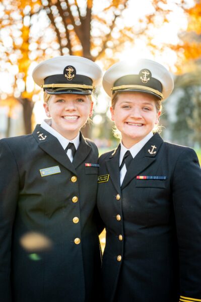 Natalie and Sister Caroline Schieuer