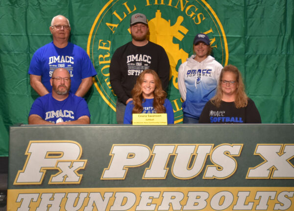 ceara swanson student athlete signing fall 2021