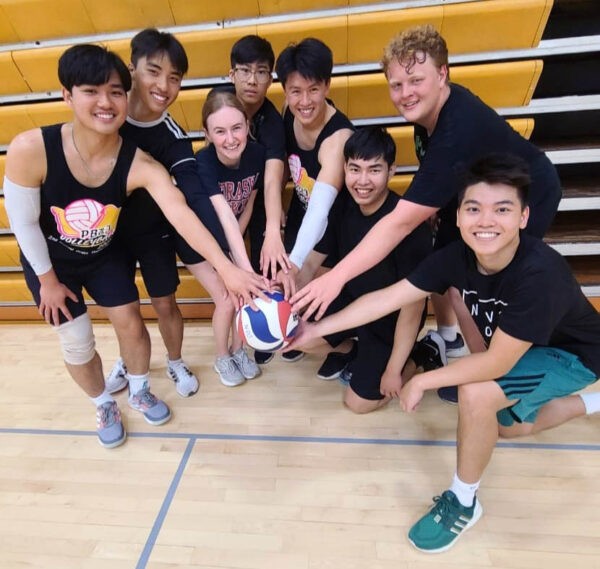 student council volleyball tournament winners