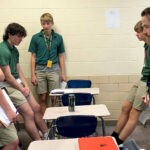 Algebra stations in Alex Adams class