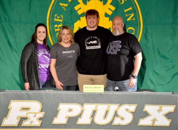 barrett walker spring athlete signing 2023