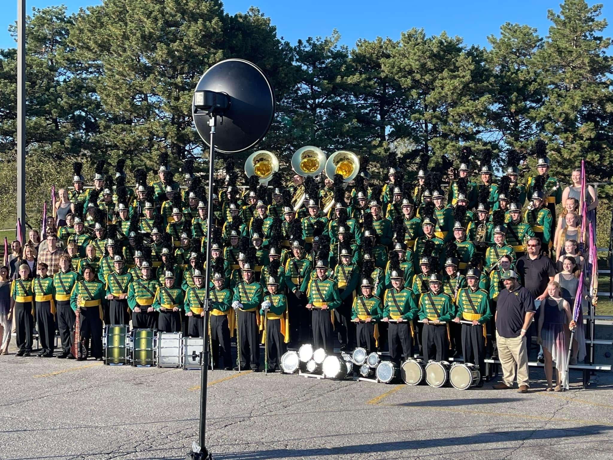 'Rolling Thunder' wins superior at state contest Lincoln Pius X