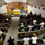first friday adoration in chapel
