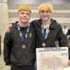 state wrestling medalists joe andreasen and sam andres