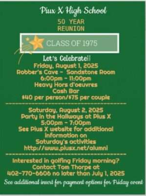 1975 50th class Reunion