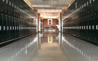 hallway at pius x high school